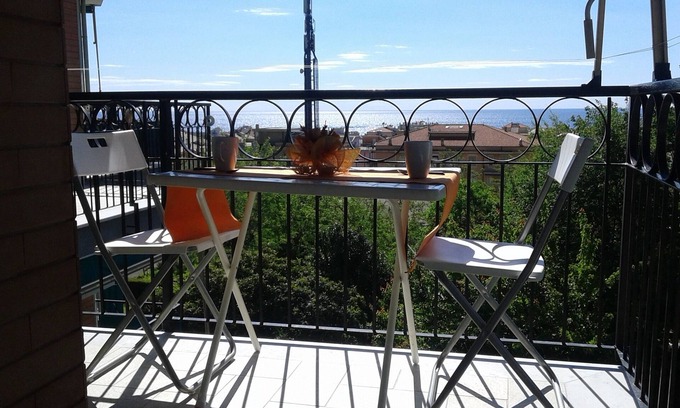Ceriale Apartment | Elegant Lauretta Apartment with Oceanfront Views & Pool
