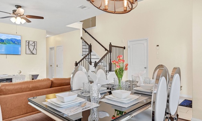 Spring House | Lavender Wonder: Poolside Retreat with Family-Friendly Amenities