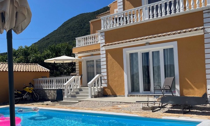 Dafnata Villa | Experience LAZAROS Villa with Ocean View and Private Pool
