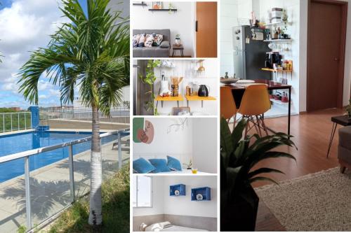 Portal do Sol Apartment | Beachfront Escape: Pool & Fun with High-Speed WiFi