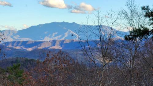 Gatlinburg - Pigeon Forge Villa | Cozy Lazy Bear Cabin: Pet-Friendly Retreat with Hot Tub