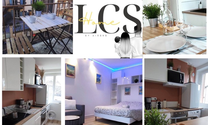 Clermont-Ferrand Apartment | Unbeatable Stay at LCS Home: Balcony, Parking & Wifi