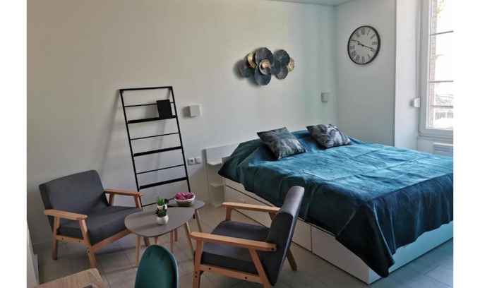Vittel Apartment | Cozy Studio at Le 147 with Pool & Spa near Thermes de Vittel