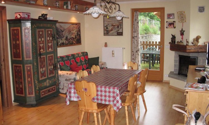 Carisolo Apartment | Garden Retreat at Le Balze di Carisolo, Rated 9.3/10
