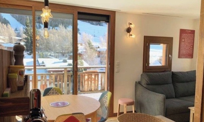 Villarodin-Bourget Apartment | Le Bellevue at the foot of the slopes