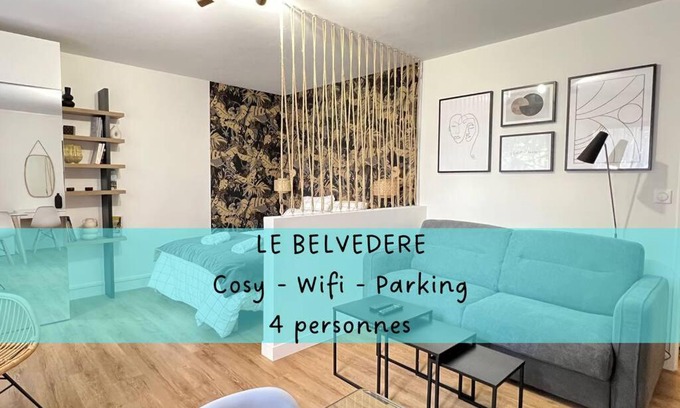 La Madeleine Apartment | Family-Friendly Le Belvédère with 8.8/10 Guest Rating