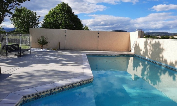 Saint-Jean-le-Centenier Cottage | Top-Rated Le Mas de la Chadeniere with Private Pool Access