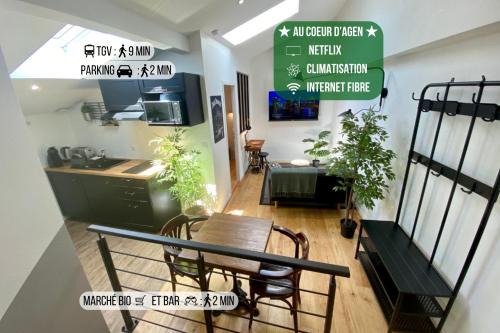 Agen Apartment | Discover Le Bistrot in Agen: Child-Friendly & Smart TV