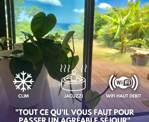 Trois-Bassins Apartment | Relax at Le Bleu Horizon: Oceanfront with Jacuzzi & Views