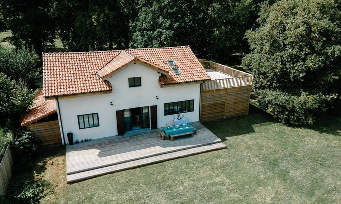 Saint-Julien-en-Born House | Discover Le Bosquet: A Charming Retreat in the Village