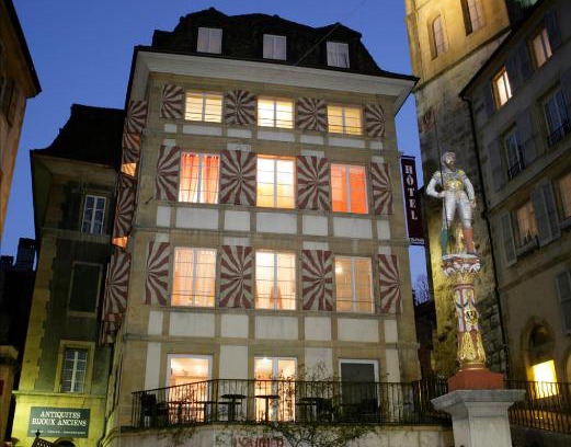 Neuchatel Hotel | Pet-Friendly Stays at Le Café-Hôtel de L'Aubier, Rated 8.3