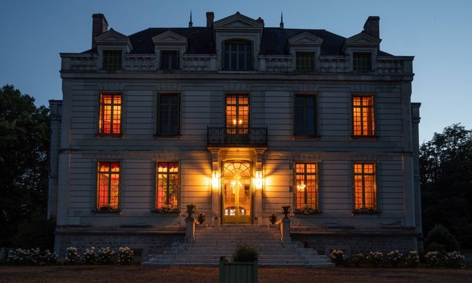 Mazieres-de-Touraine House | Guest Rated: Le Château du Breuil with Breakfast & Family Fun