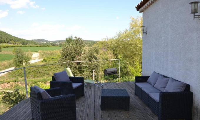 Lagorce House | Discover Le Chêne: Pet-Friendly Retreat with Pool Access