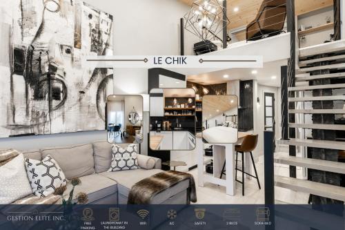 Mont-Tremblant Village Apartment | Oceanfront Getaway at Le ChiK by Gestion ELITE, 4 Stars