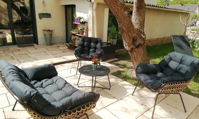 Saint-Aubin-Les-Elbeuf House | Serene Le Clos des Feugrais with Ocean and Lake Views
