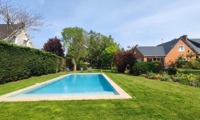 Saint-Denis-en-Val House | Discover Le Clos Saint Denis: Oceanfront Oasis with Pool