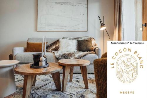 Megeve Apartment | Discover Le Cocon Blanc - A Cozy and Chic Retreat