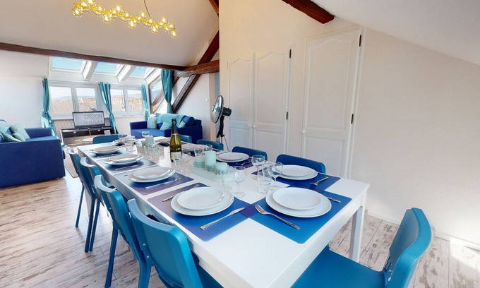 Saint Joseph/Mittelharth Apartment | Comfortable Le Cocon Colmarien Near City Center & Station