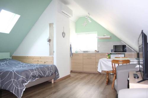 Ottmarsheim Apartment | Discover Le cocon d'Emma, 40 Minutes from Europapark