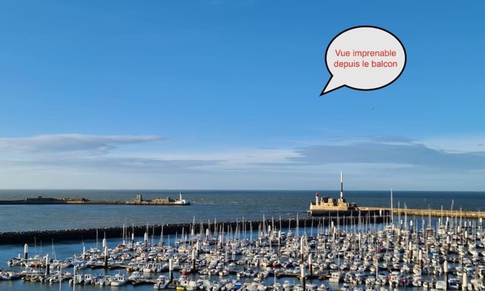 Downtown Le Havre Apartment | Oceanfront Retreat at Le Cocon de Jade - Guest Rated 9.8