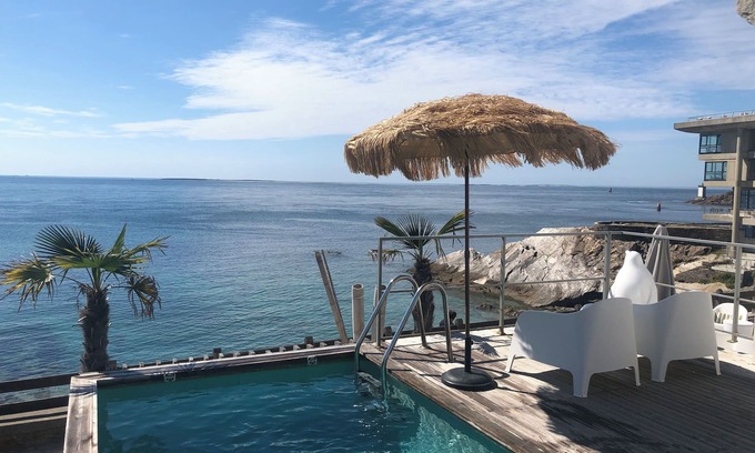 Plougonvelin Villa | LE CONQUET - Villa with stunning sea view, swimming pool overlooking the ocean