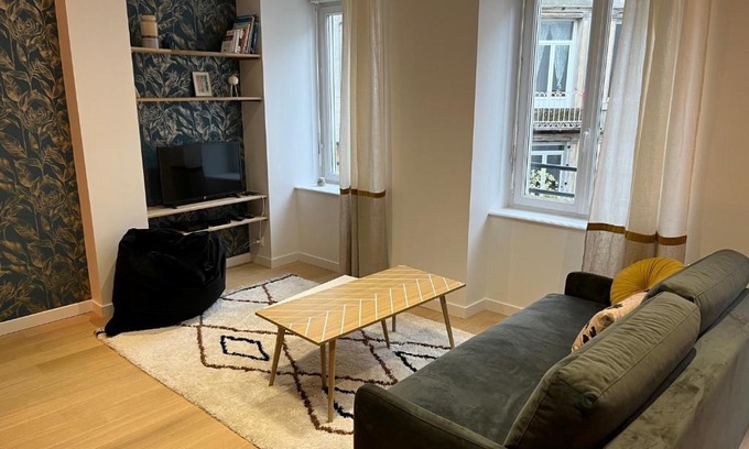Granville Apartment | Explore Le Coquillage Magique: Family-Friendly Retreat