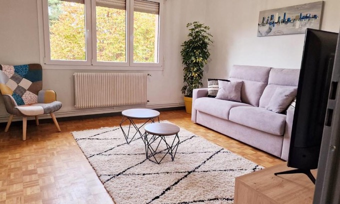 Selestat Apartment | Child-Friendly Retreat at Le Cosy des Marronniers - 6 Guests