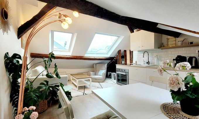Notre-Dame Apartment | Experience Le cosy Macaron in Historic Versailles