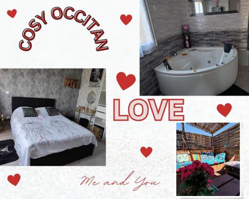 Carcassonne House | Charming Le Cosy Occitan Villa with Garden & Hot Tub