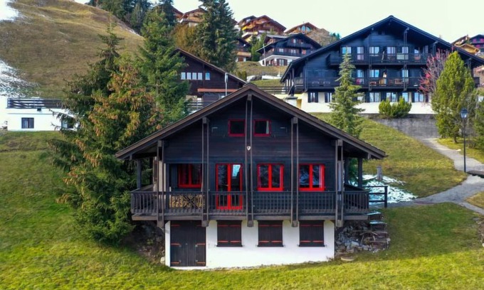 Champoussin House | Relaxing Lake View Retreat at Le Cyclamen by Interhome