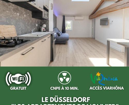 Loyettes Apartment | Discover Le Düsseldorf - Cozy Apartments with Dining Options