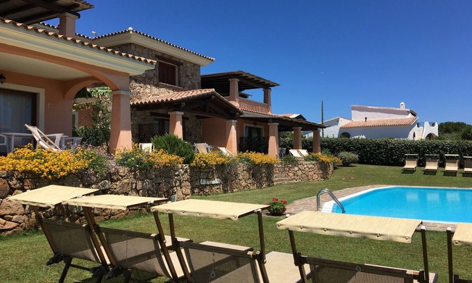 Pittulongu Apartment | Relaxing Le Dimore di Nettuno 2 with Pool in Pittulongu