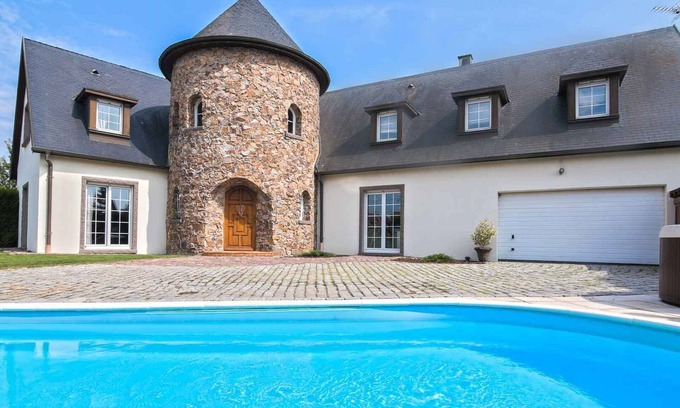 Kertzfeld Villa | Relax at Le Domaine du Castel with Spa & Pool Near EUROPA-PARK