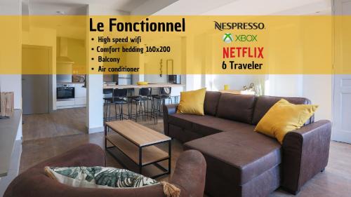 Villefranche-sur-Saone Apartment | Discover Le Fonctionnel - Top-Rated Pet Friendly Retreat