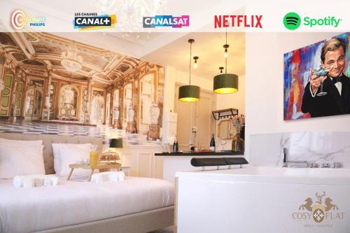 Senlis Apartment | Inviting La Marquise Flat with Jacuzzi in Senlis