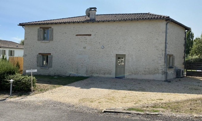 Chalais House | Relax at Le Genet: Private Pool & Family-Friendly Retreat
