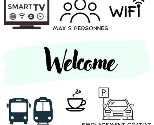 Saint-Quentin Apartment | Le GM - appartement proche gare et commerces