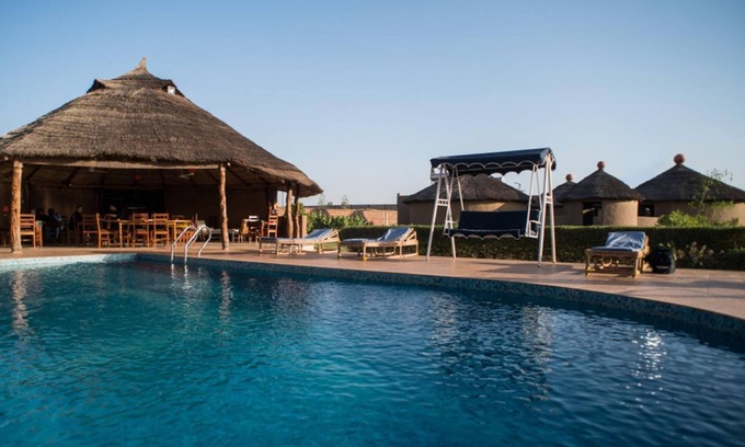 Ouagadougou Cabin | Discover Le Grand Calao: Family-Friendly Retreat with Pool
