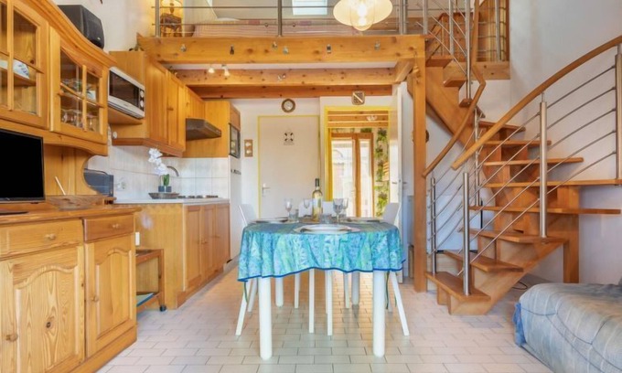 Saint-Cyprien Plage House | Discover Le Hameau du Port: Oceanfront Retreat with Spa