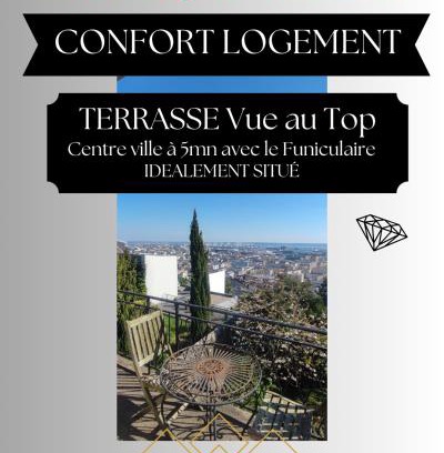 Cote Ouest Ormeaux Apartment | Le Havre Appartement spacieux, capacité 2 personnes ou famille 3 personnes