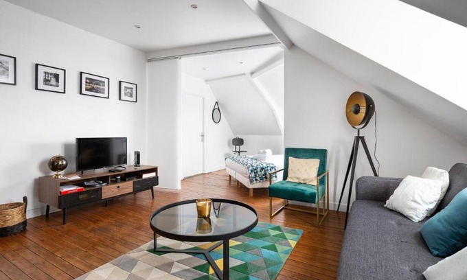 Salorges - Sainte-Anne Apartment | Family-Friendly Retreat at Le Heron by Cocoonr - Rated 9/10