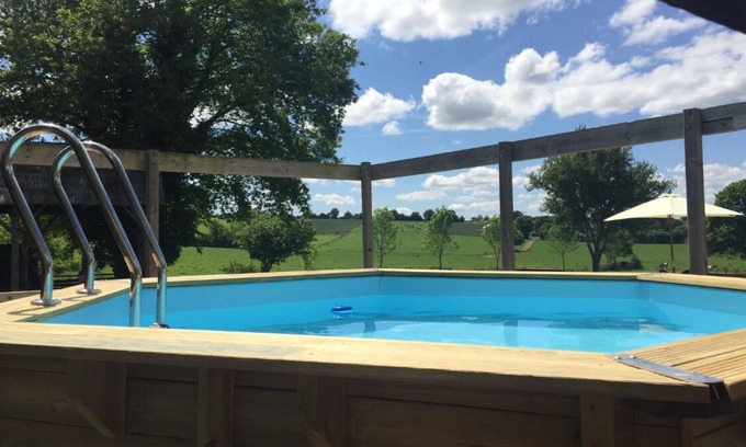 Saint-Georges-le-Gaultier Cottage | Experience Le Jarrier: Private Pool & Stunning Lake Views