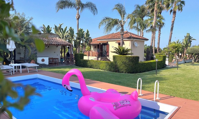 Torre Archirafi Villa | Discover Le Jardin Siciliano: Oceanfront Retreat with Pool