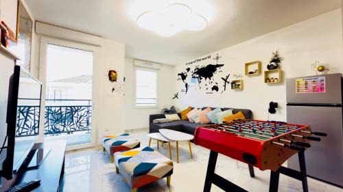 Bussy-Saint-Georges Apartment | Experience Le Lion d'or: Family-Friendly with Netflix & Wifi