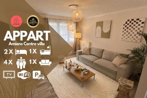 Saint-Honore - Jeanne d'Arc Apartment | Child-Friendly Le Macquet Vion in Central Amiens