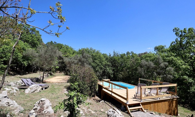 Anduze House | Relax at Le Mas des Rouquets with Pool and Garden Oasis