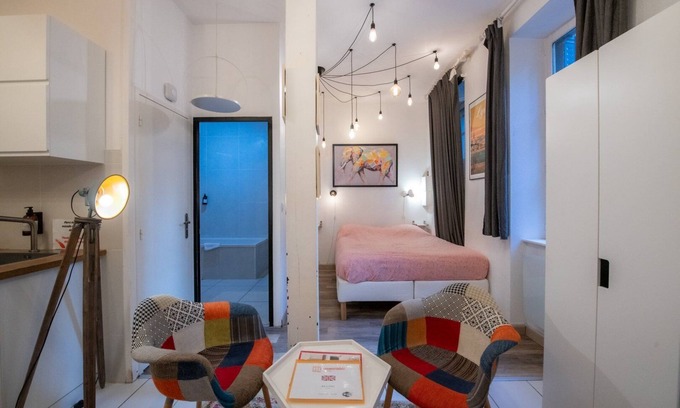 Lyon City Centre Apartment | Le Matisse - Cozy Studio with Terrace and Family Amenities