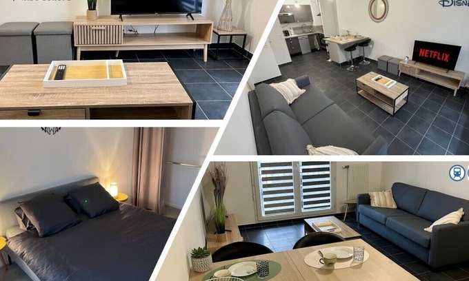 Villenoy Apartment | Convenient Stay at Le Meaux 'dort II - Near Disney & Paris