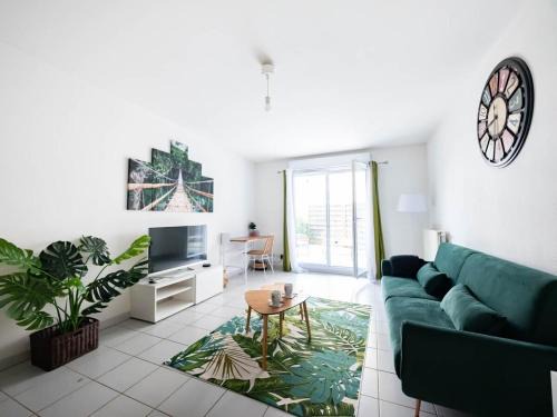 Port Marianne Apartment | Oceanfront Comfort at Le Messidor - Rives du Lez Hotel