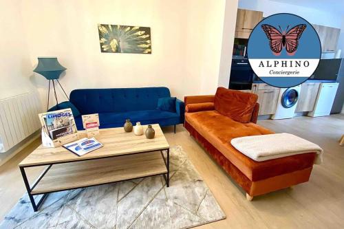 Limoges Apartment | Relax at Le Monet with a Private Terrace for Families